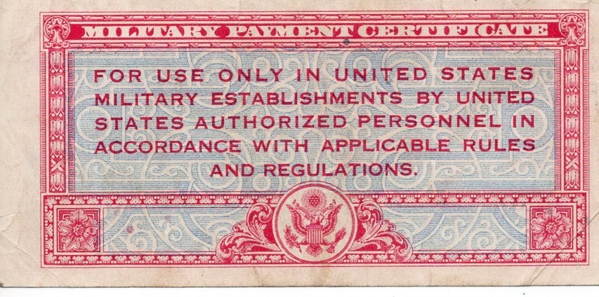 MPC Series 470 10 cent note