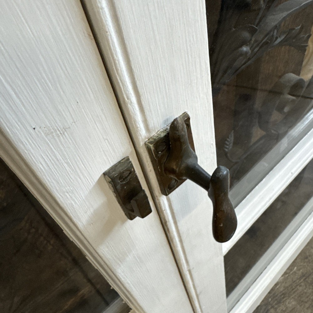 Old wood casement windows 48 x 48 total open