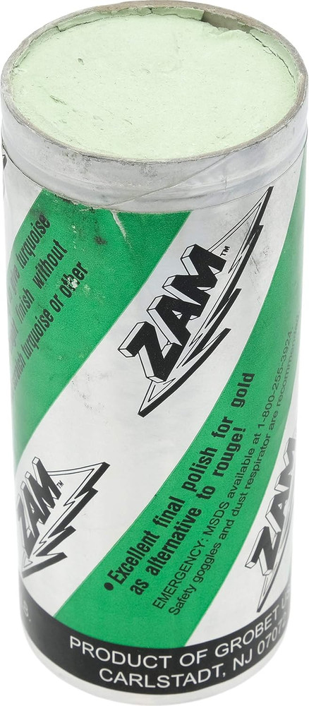 Zam Buffing Compound Silver Turquoise Polishing 1 Lb.