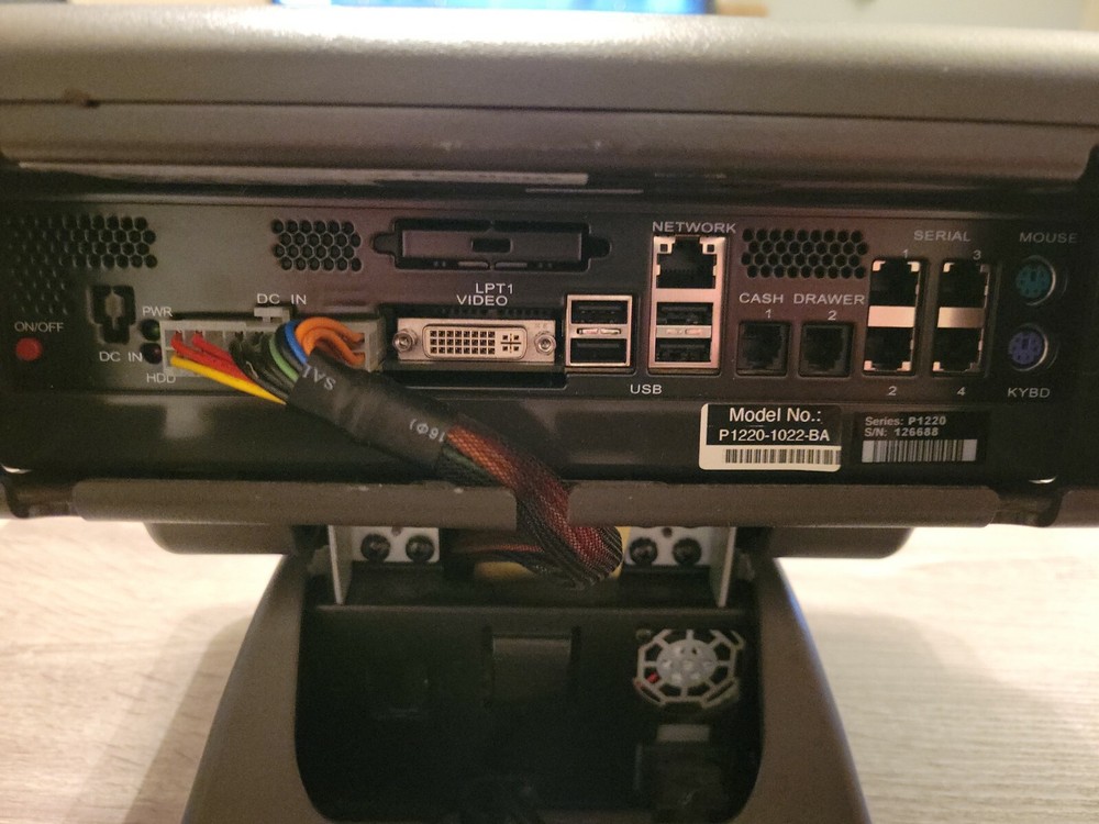 RADIANT Systems TouchScreen POS Terminal P1220-1022-BA