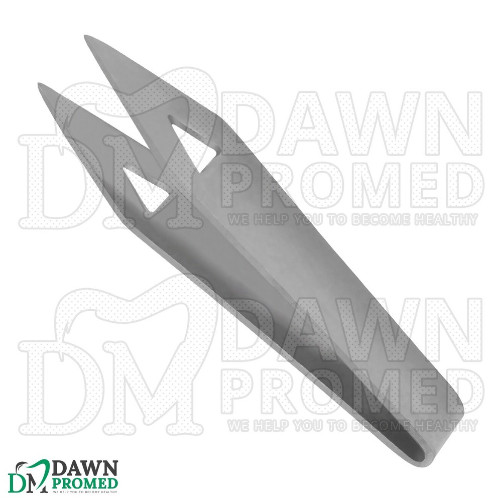 4 Pcs Precision Tweezer Silver Gripper Sharp Tip Splinter Remover Tweezer Set