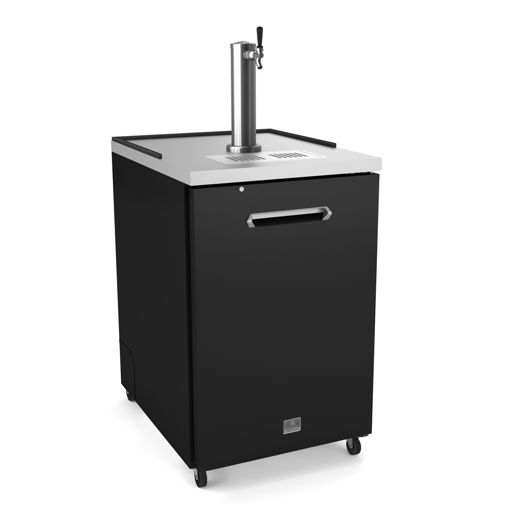 Kelvinator KCHBBD1D1T 24" Draft Beer Cooler with Single Faucet Column