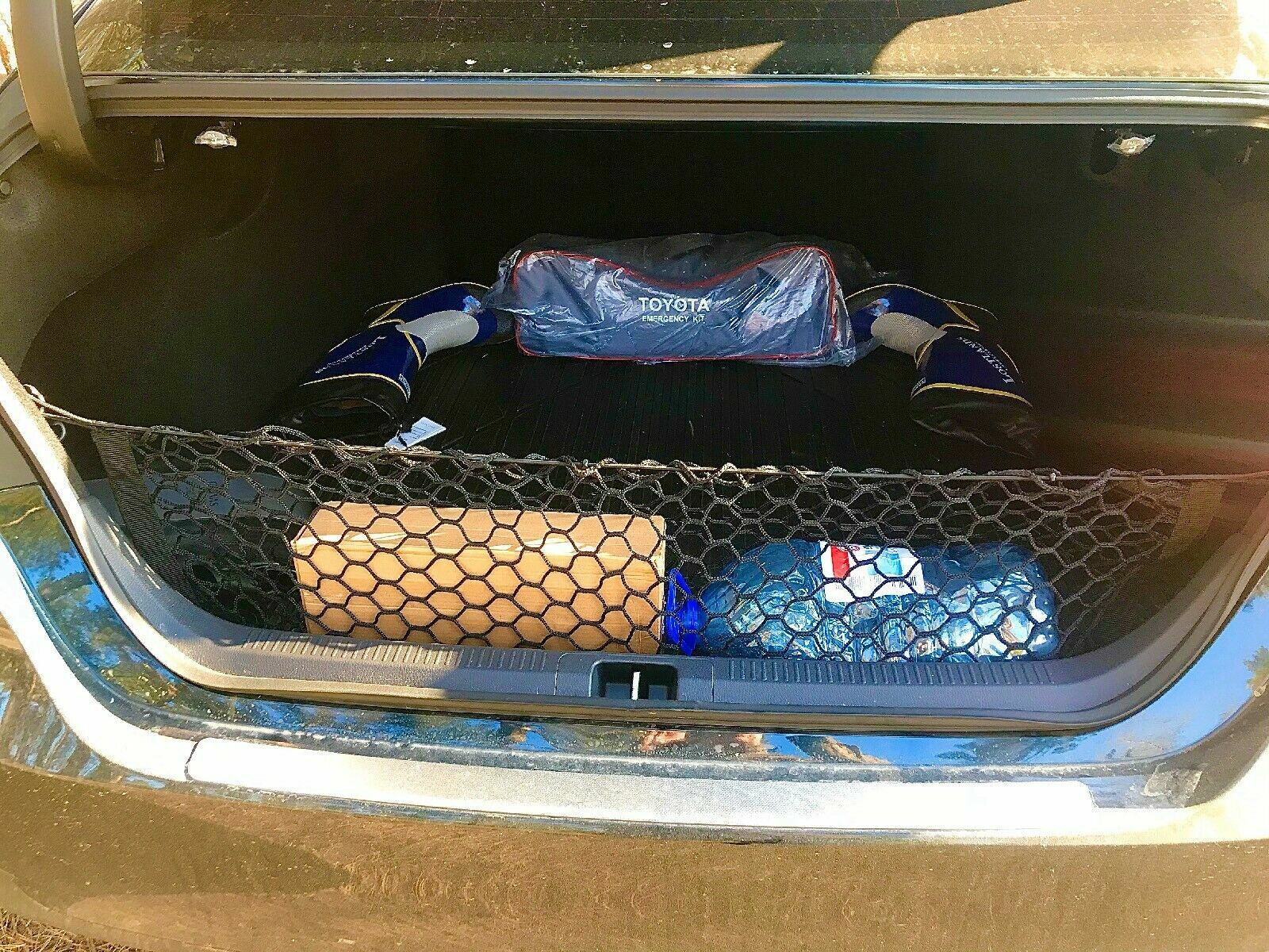Rear Trunk Envelope Style Mesh Cargo Net for TOYOTA CAMRY 2018-2024 Brand New