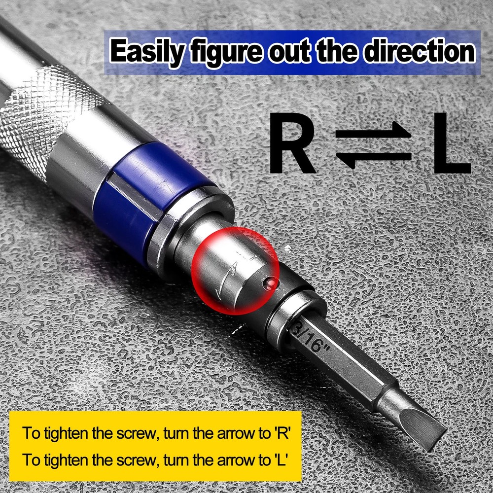 Precision Screwdriver Set for Rusted Stuck and Broken Fasteners