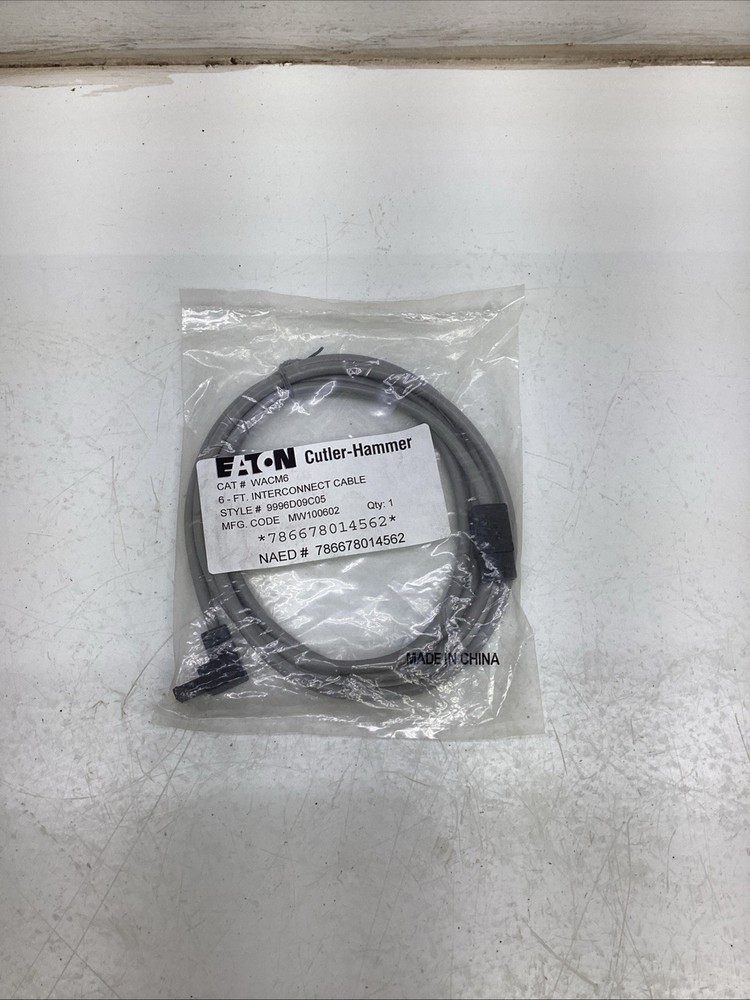 Eaton WACM6 6FT Interconnect Cable NEW