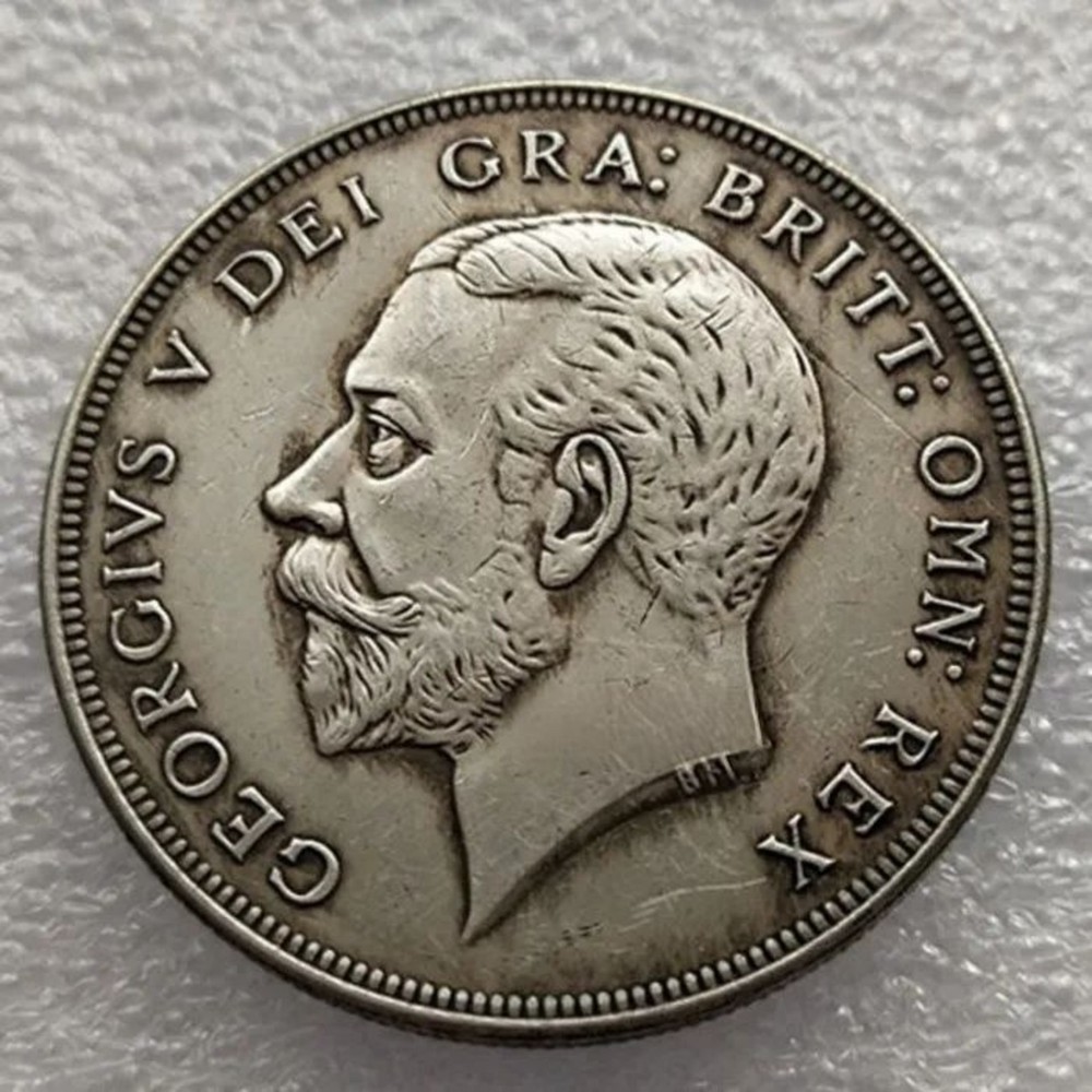 1927 UK 1 Crown George V