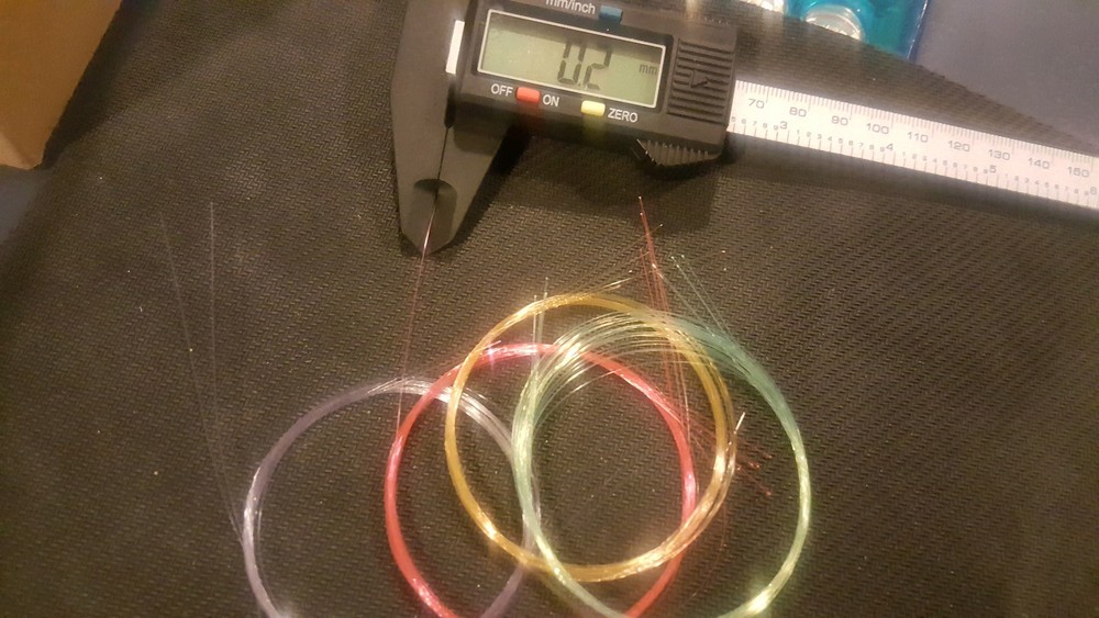 .5mm/.019" Ultra Neon Flex Replacement red 36" 1st Class Shipping