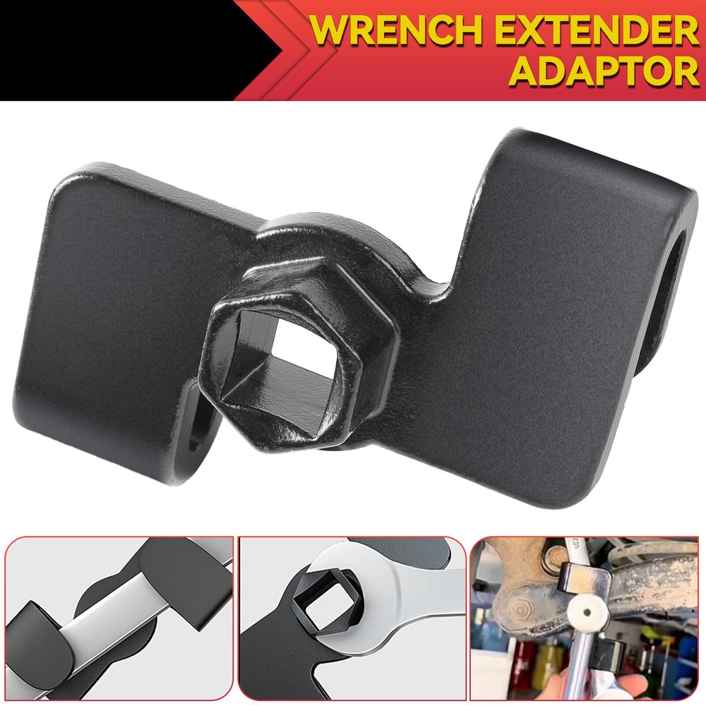 US Universal Wrench Extender Adaptor for 1/2"Drive Wrench Extend More Leverage