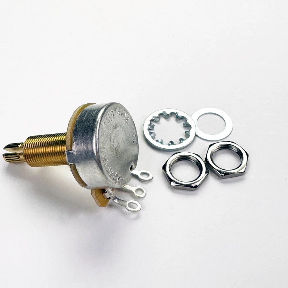 CTS 450S 500K Long, Split Shaft Guitar Potentiometer