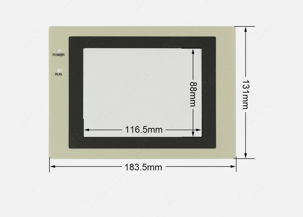 NT31-ST121-EKV1 Touch Screen Panel for NT31-ST121-V2 + Front Overlay