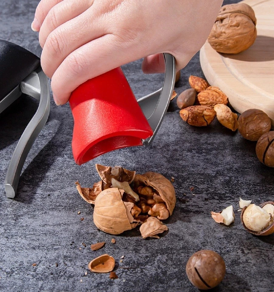 Nut Cracker Bottle Style Ergonomic Walnut Pecan Opener Sheller Tool 1-Pack