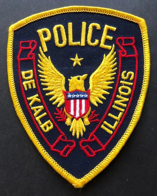 De Kalb Illinois IL Police Sheriff Patch