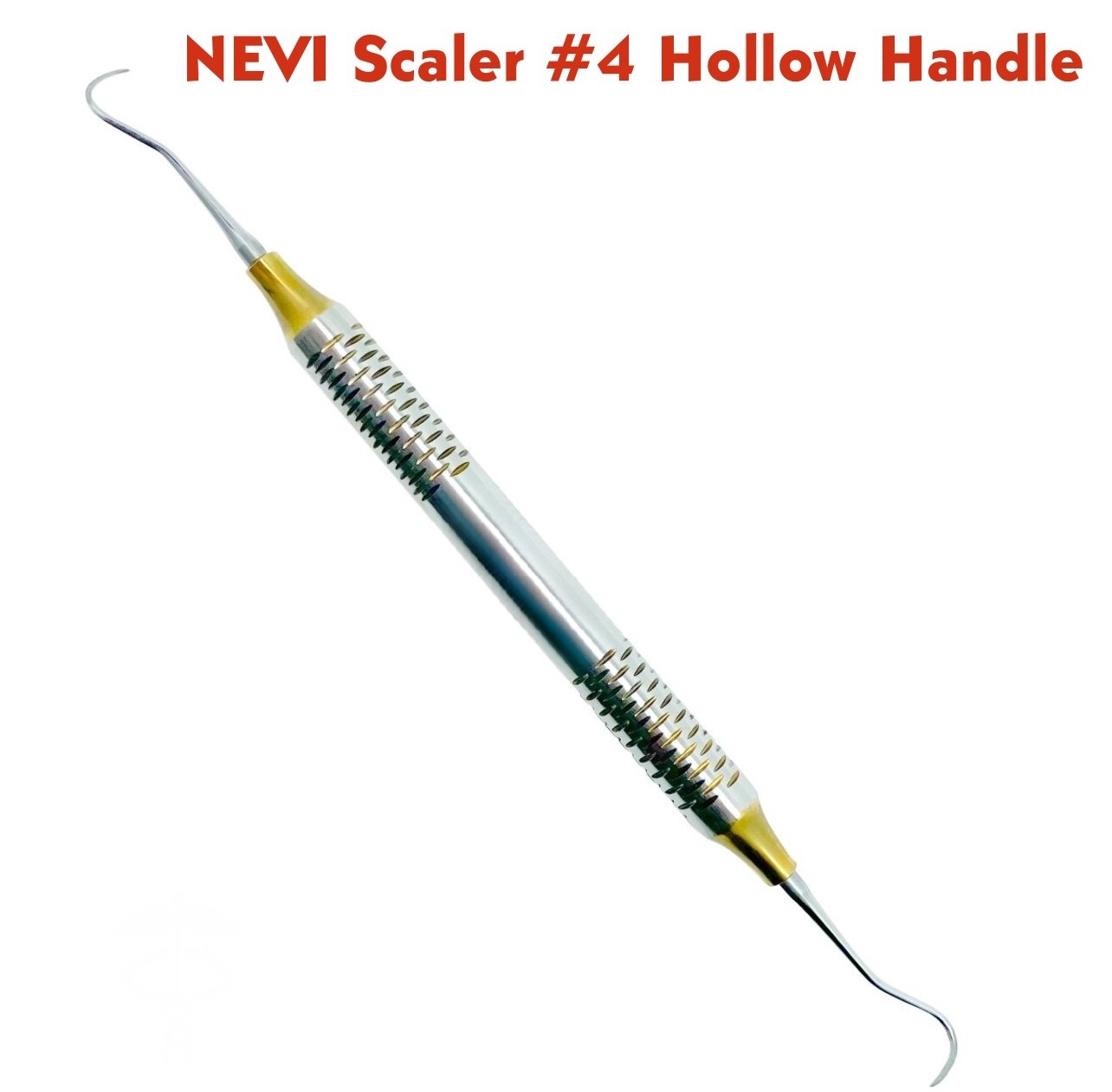 NEVI4 Double End 4 Nevi Dental Posterior Scaler Hollow Handle