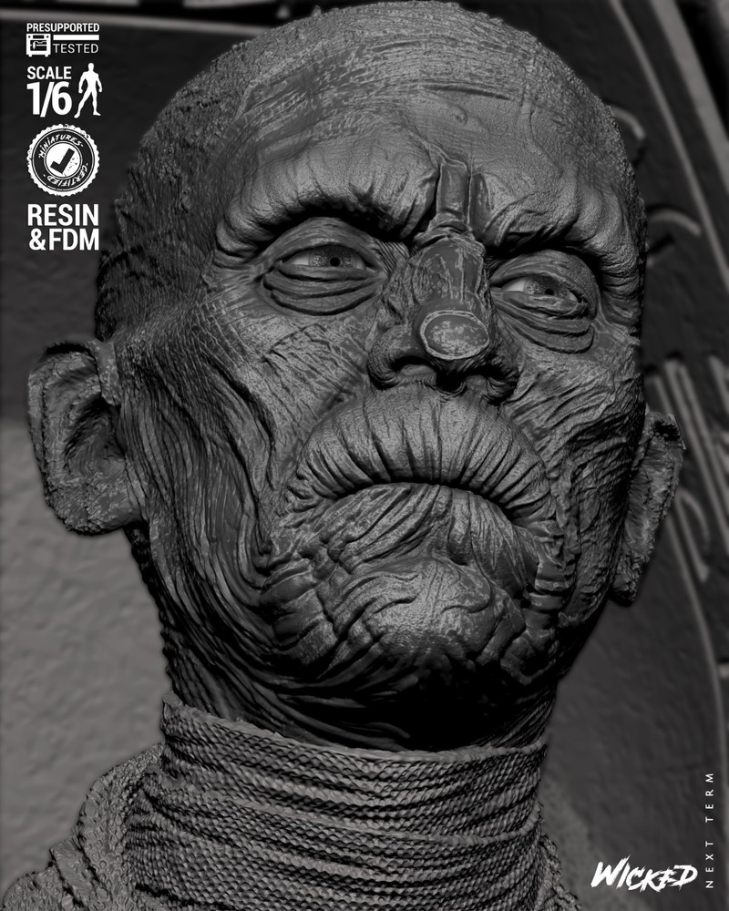 Horror Classic The Mummy model kit unassembled unpainted see Description