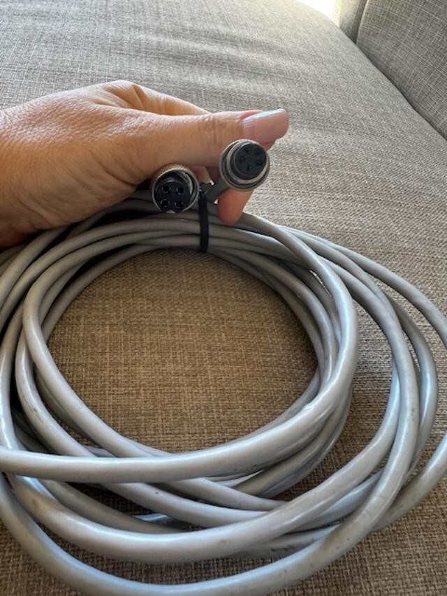 MNM Scales 15' Feet Cable for indicator DWP-102N/ B indicator, Replacement cable