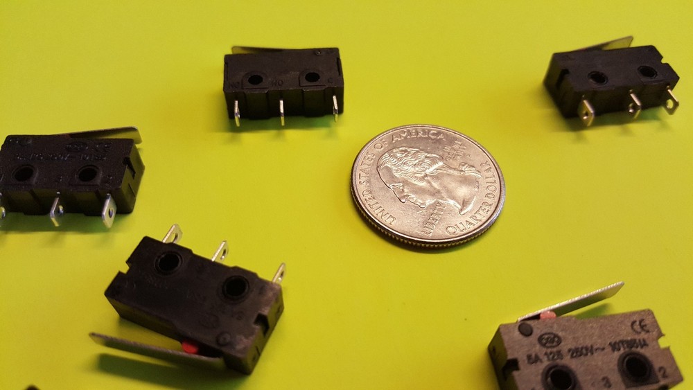 MINI Micro Limit Sensor Switch Normally Open & Closed contacts 5A max