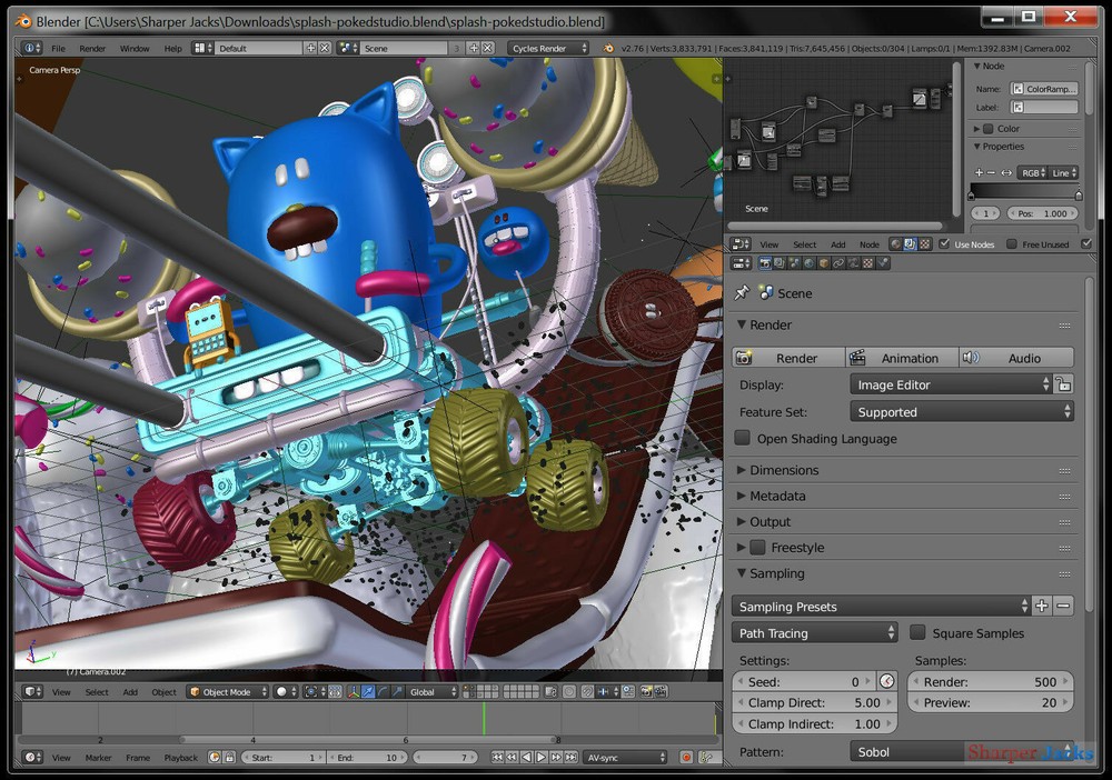 NEW & Fast Ship! Blender 3D Modeling & Animation Studio Software - Mac Disc