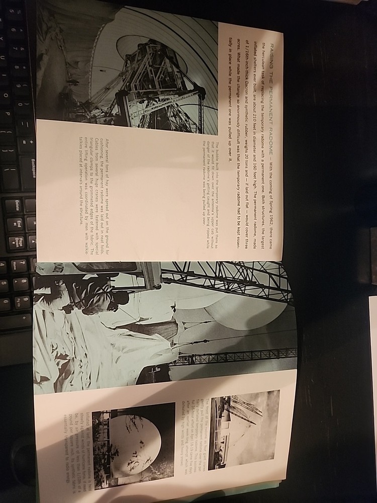 Vintage Bell System Project Telstar Brochure 1960s Active Satellite Experiments