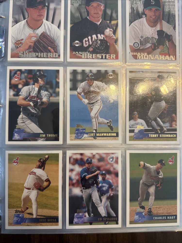 1990s Baseball Card Binders