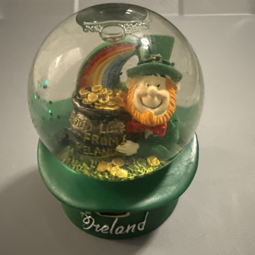Good Luck From Ireland Snow Globe