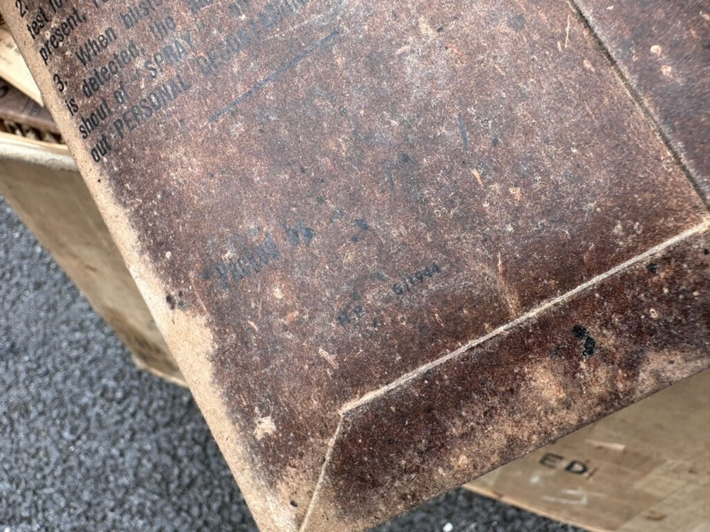 Original WW2 Dated British Army Anti-Gas Eyeshields - From Original Packaging