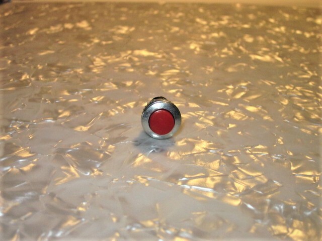 Guitar KillSwitch Cutoff RED Momentary P/Button 10MM Flush Mount 4.1m w14"wire