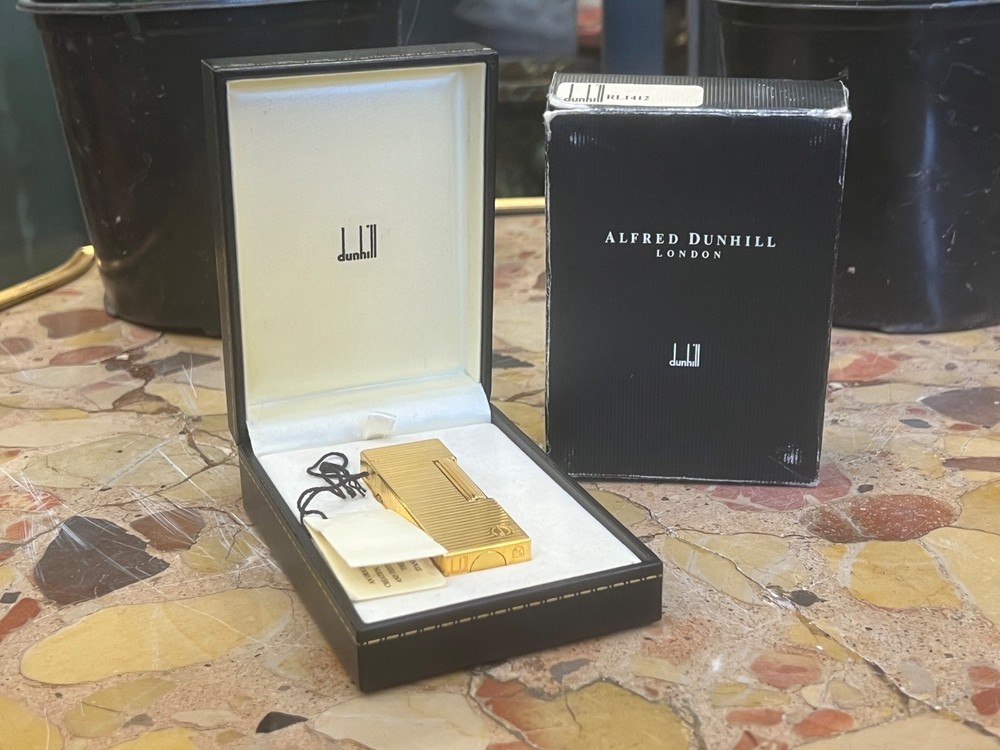 Golden Dunhill Lighter