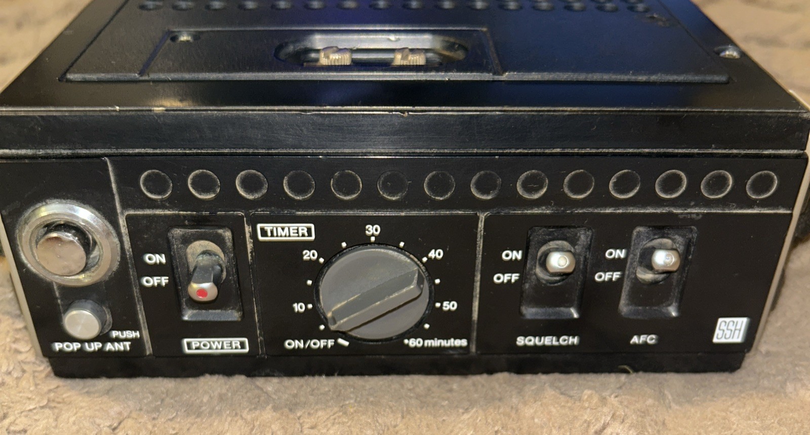 Sony ICF-5500w Three Band Receiver Partially Works For Parts