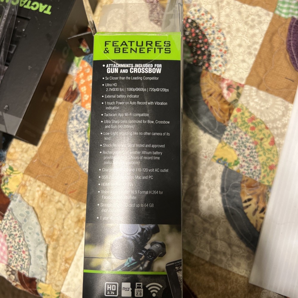 Tacticam Tactical 4.0 Game Camera new with open box includes mounts