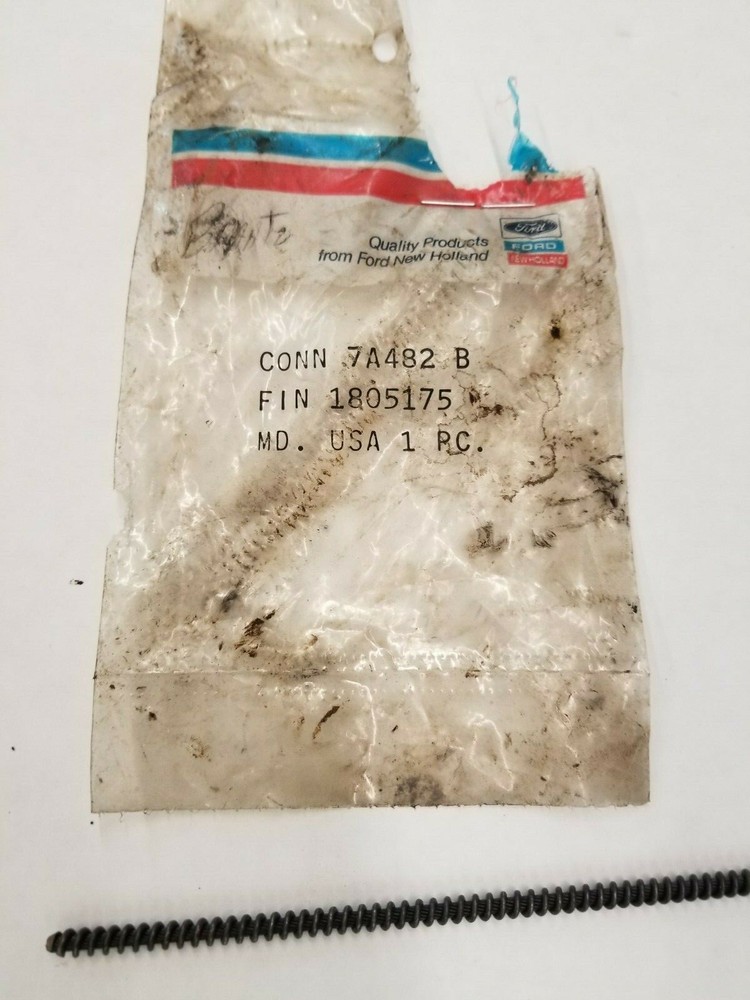 CONN7A482A FORD CONTROL VALVE CABLE NEW OLD STOCK