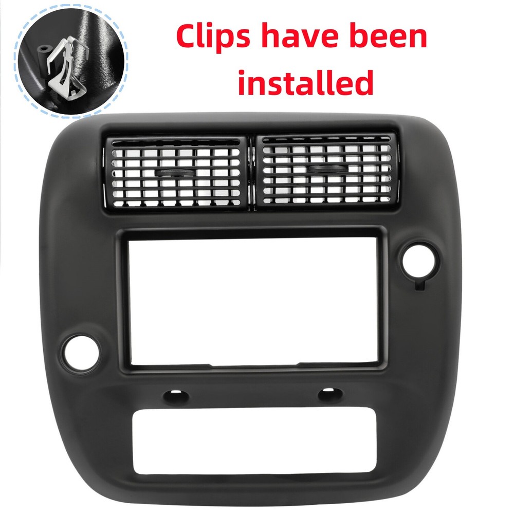 Center Dashboard Dash Radio Panel Fit For 1997-06 Ford Ranger 1997-01 Explorer