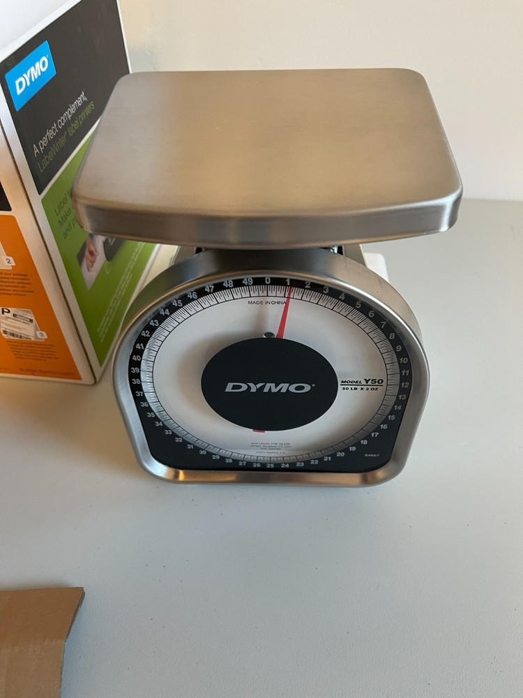 Dymo Mechanical Scale Stock #: Y50 Brand new