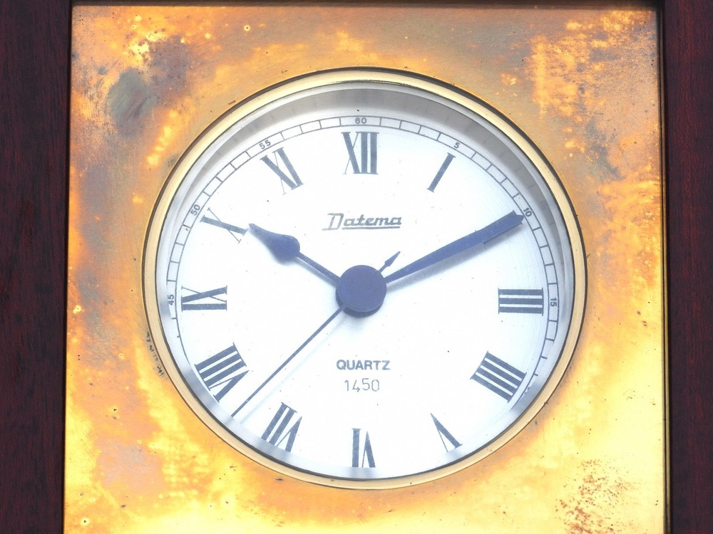 DATEMA CHRONOMETER MARINE SHIP BOAT NAVIGATION CLOCK QUARTZ