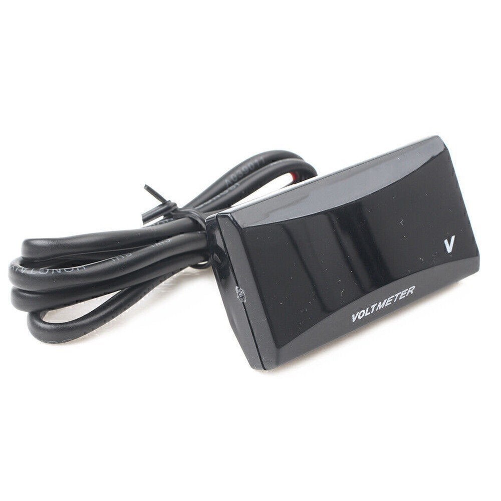 Mini LED Digital Voltmeter Voltage Meter Instruments Gauge Red / Blue Universal