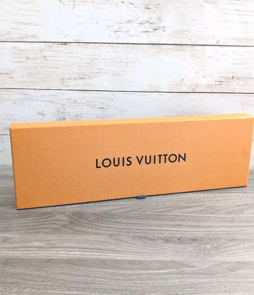 LOUIS VUITTON Empty Box Slide Drawer Pull Out Storage Gift Box 15x4.5x1.5