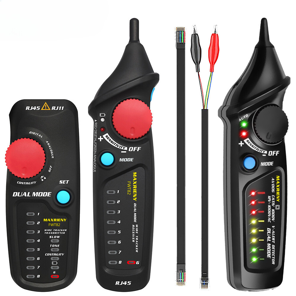 Network Cable Tracker Wire Tester Dual Mode Ethernet LAN Analyzer Detector Line