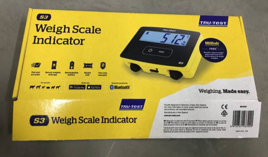 Tru-Test 834021 S3 Weigh Scale Indicator