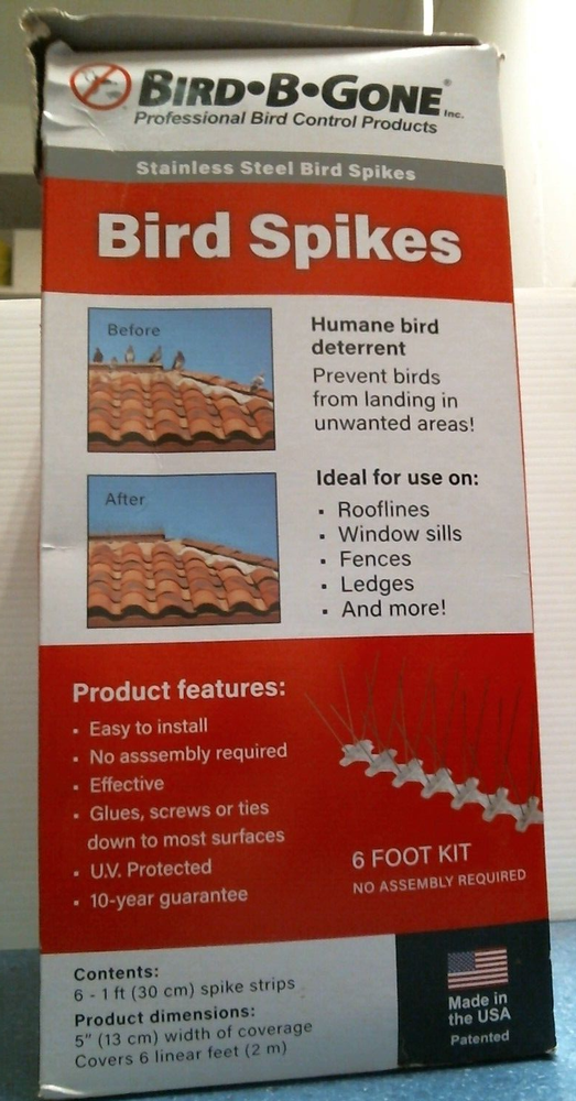 Bird-B-Gone Bird Spiked (MM2001-5/6) FS