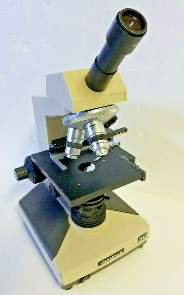 Olympus CH-2 CHS Microscope with 10X 40X 100X Objectives
