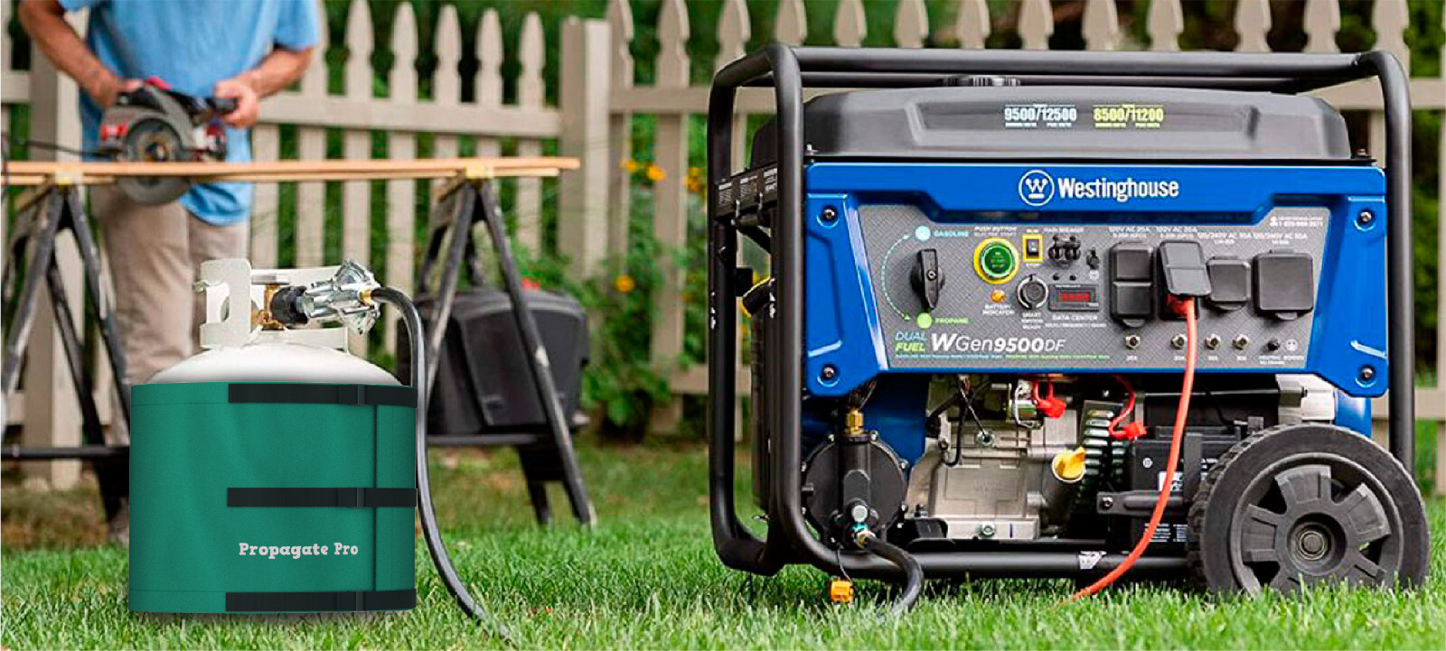 Wrap Around Electric, LP Propane Gas Tank Heating Blanket Wrap Warmer, Insulated