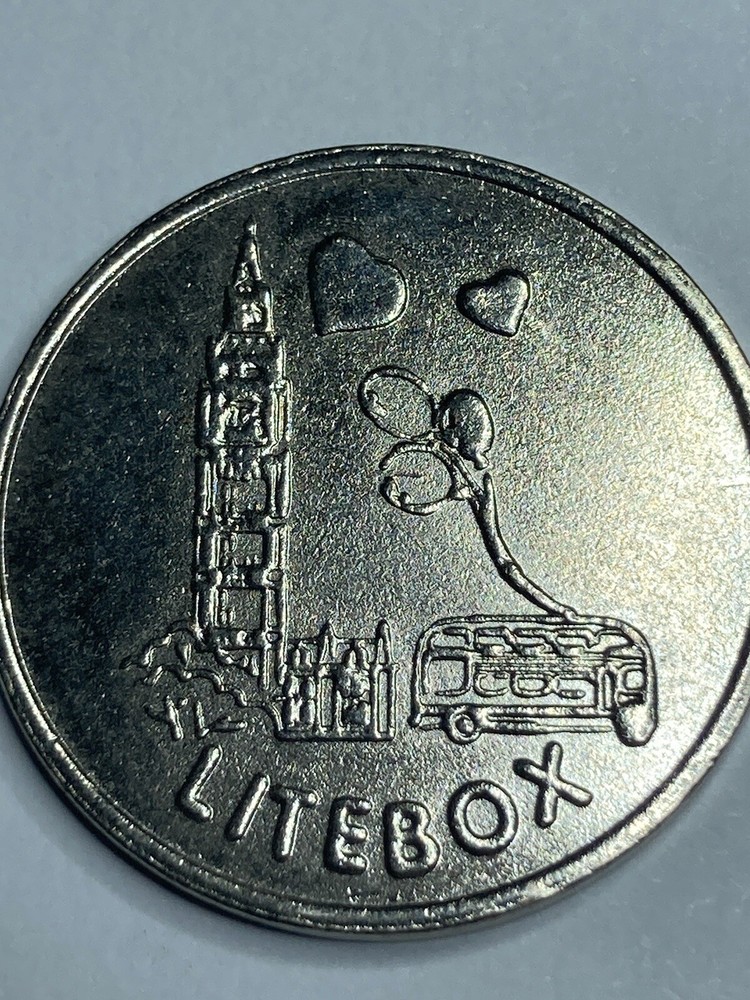 LITEBOX UNIQUE VINTAGE TOKEN LITE BOX - LOOK!!