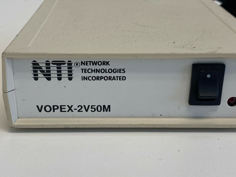 XX13: NTI SPLITTER VOPEX-2V-50M Network Technology Incorporated