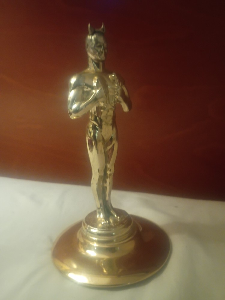 Hollywood Devil Metal Statue