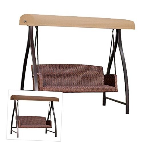 Cape Town Swing Replacement Canopy Top Cover Beige