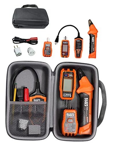 case for Klein Tools 80016 Circuit Breaker Finder Tool Kit, ET310 Stone Gray