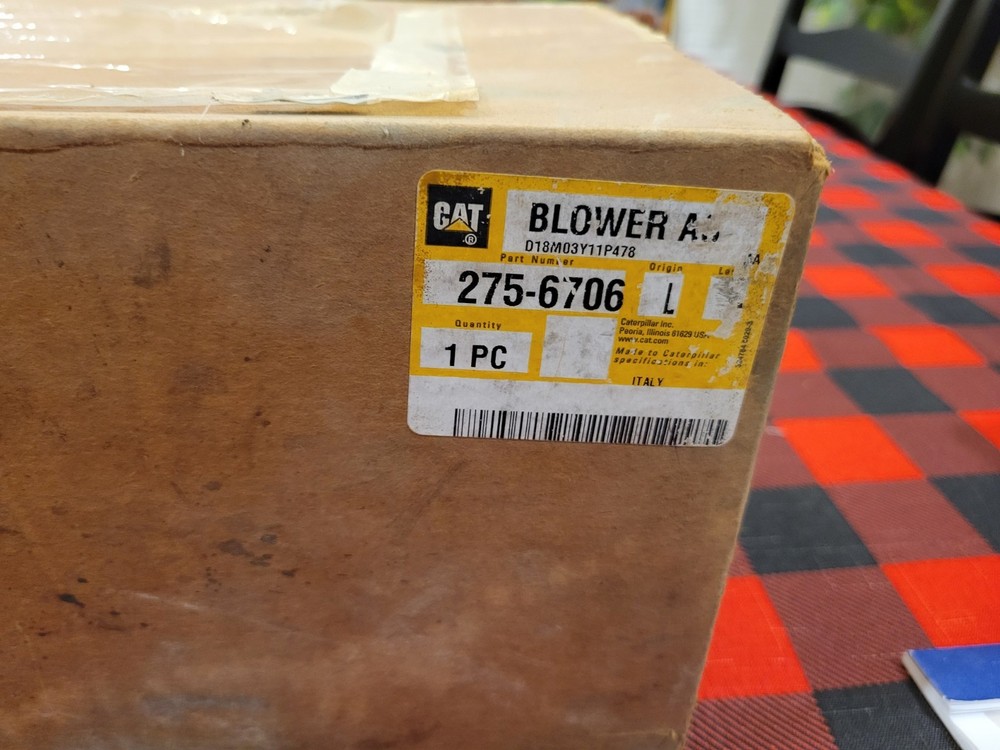 CAT Blower Assembly #275-6706 (12)