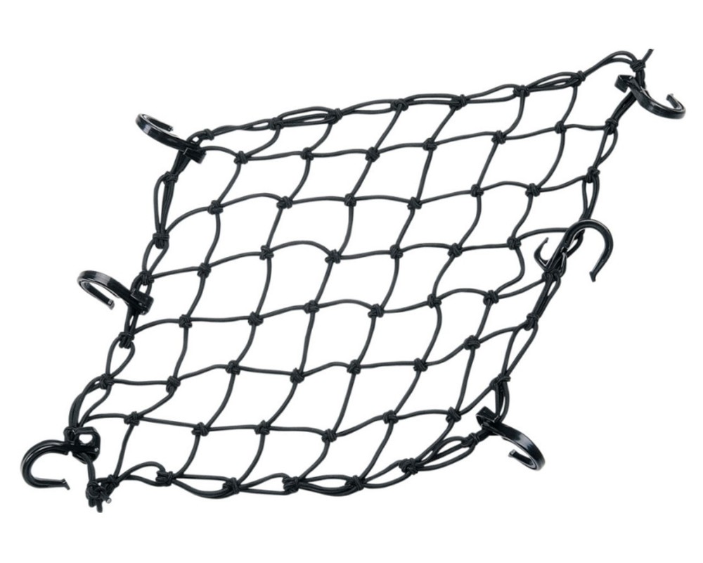 KCS Moto Adjustable Cargo Net Black  3550-0025