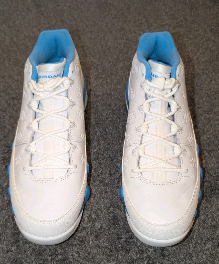 Nike Air Jordan 9 Low Golf University Blue FJ5934-101 Men's Size 10.5