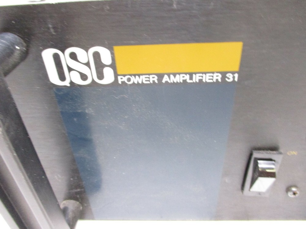 QSC A31 Power Amplifier 31 Amp