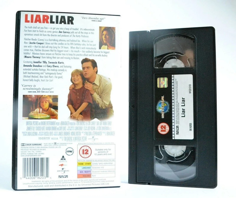Liar Liar [VHS] [VHS Tape] [2000]